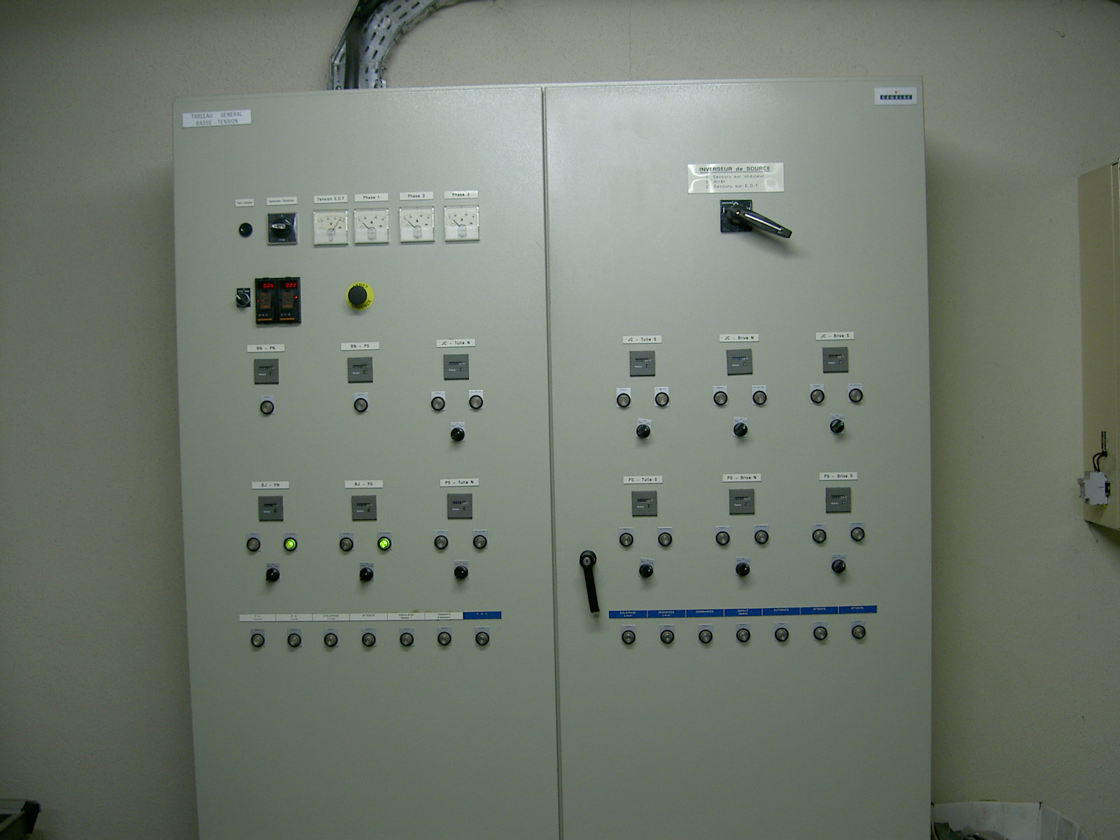 Figure 2 :Exemple d’une armoire électrique 